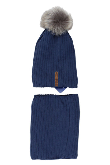 Boy's hat, scarf and jeans set Agbo 6530-221025-26
