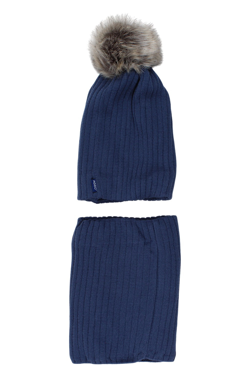 Boy's hat, scarf and jeans set Agbo 6530-221025-26