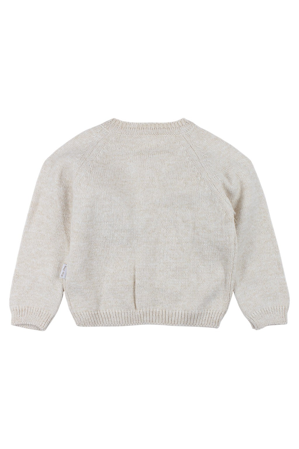 Beige ruffle cardigan for girls Becol 7049-19825-1