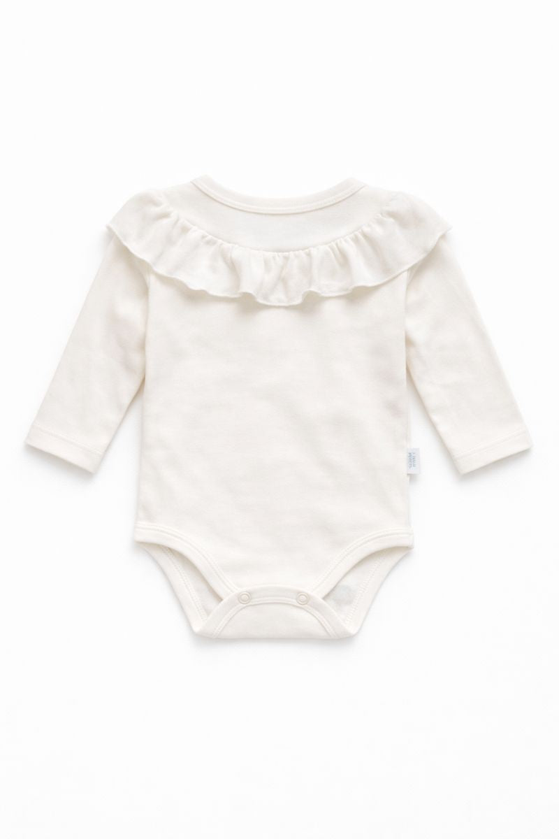 Body falbanka dziewczęce krem Fundik baby 71207-121225