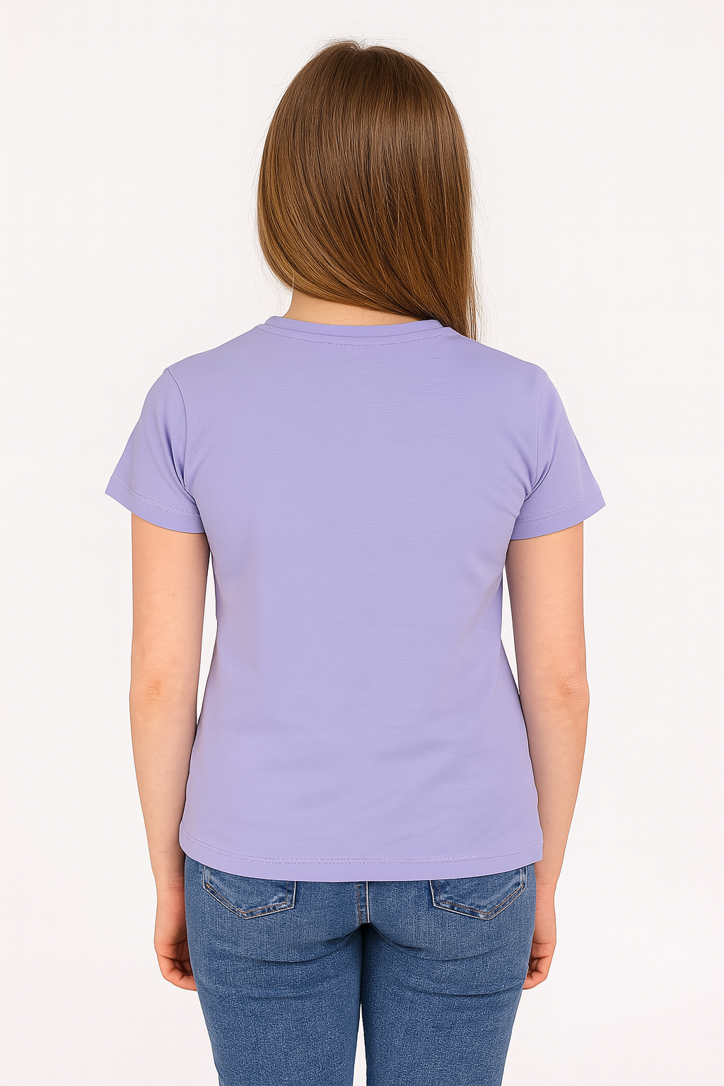 Girls' purple blouse with a horse Pampella 7715-24625-20