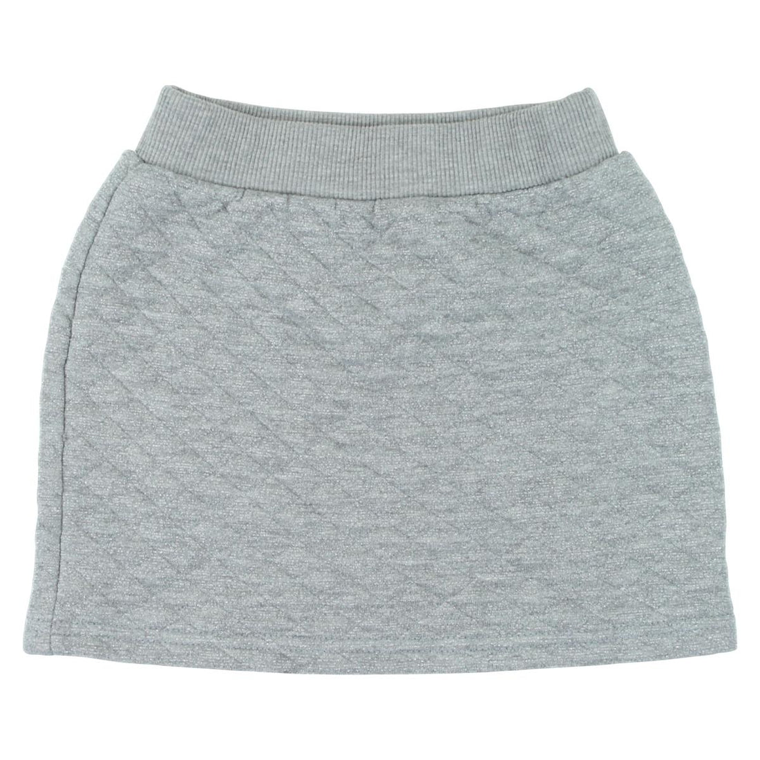 Girls' skirt, gray, used, missing 92a