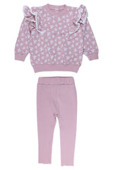 Girls' pink ruffle set Murat Baby 9751-16725