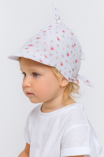 Girls' pink muslin scarf Guliwerkids 3234-5-26625