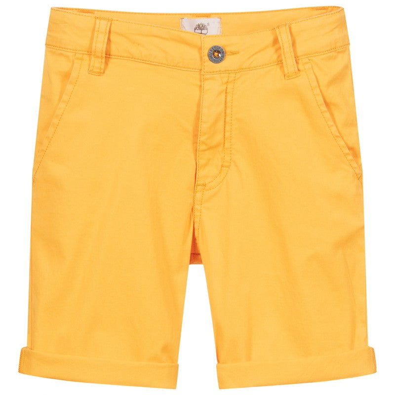 Bermudy chłopięce TIMBERLAND T24B32-565 kolor żółty -  - #tag1# - #tag2# - #tag3# - #tag4#