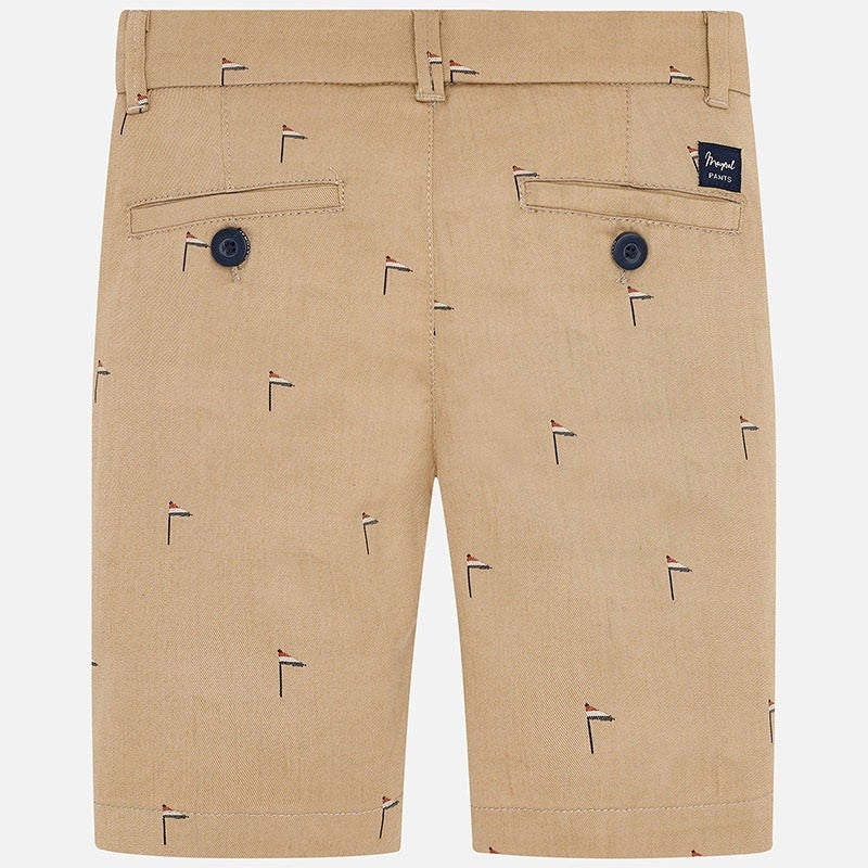 Bermudy z nadrukiem chłopięce Mayoral 3259-28 Beżowy -  - #tag1# - #tag2# - #tag3# - #tag4#