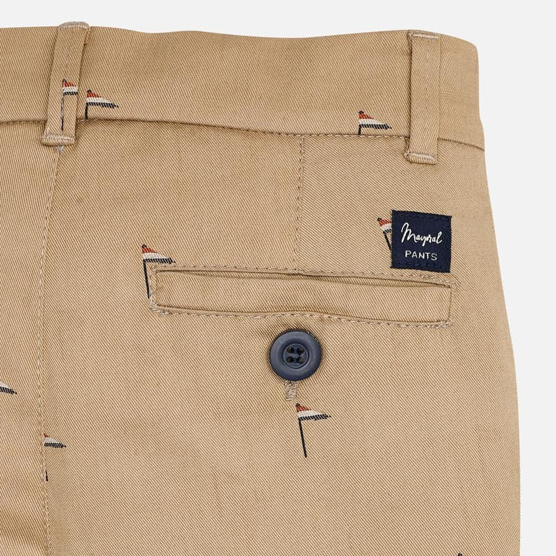 Bermudy z nadrukiem chłopięce Mayoral 3259-28 Beżowy -  - #tag1# - #tag2# - #tag3# - #tag4#