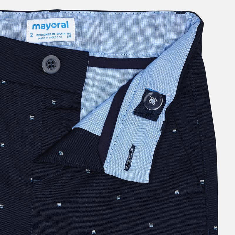 Bermudy z nadrukiem chłopięce Mayoral 3259-29 Granatowy -  - #tag1# - #tag2# - #tag3# - #tag4#