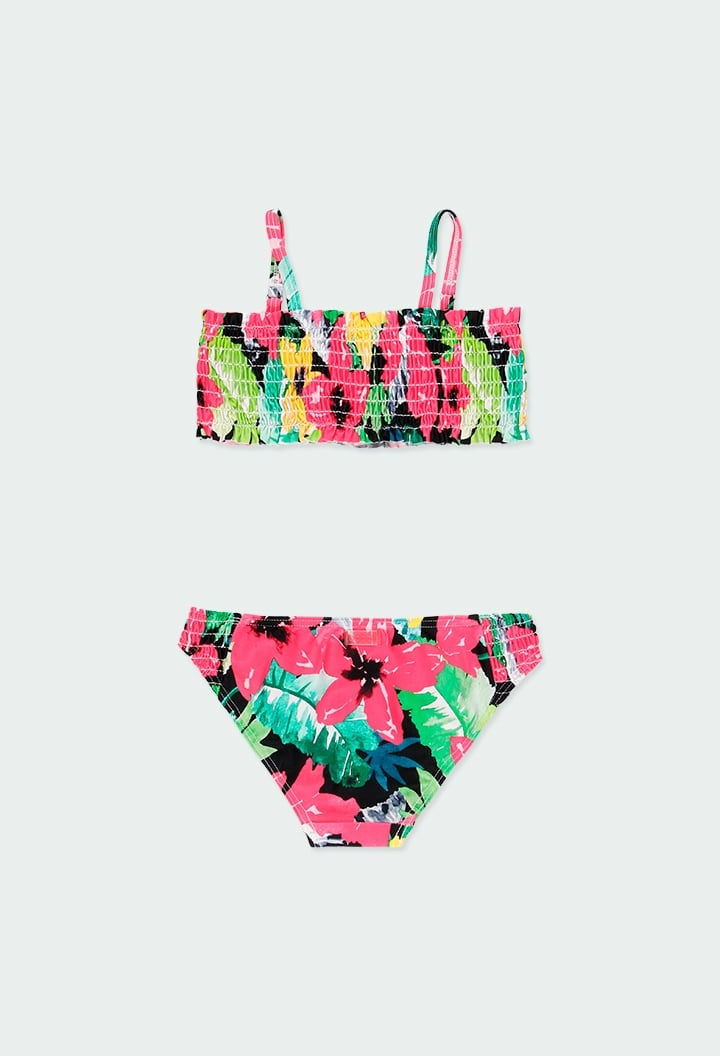 Bikini dla dziewczynki Boboli 824318-9727 kolor róż/zieleń -  - #tag1# - #tag2# - #tag3# - #tag4#