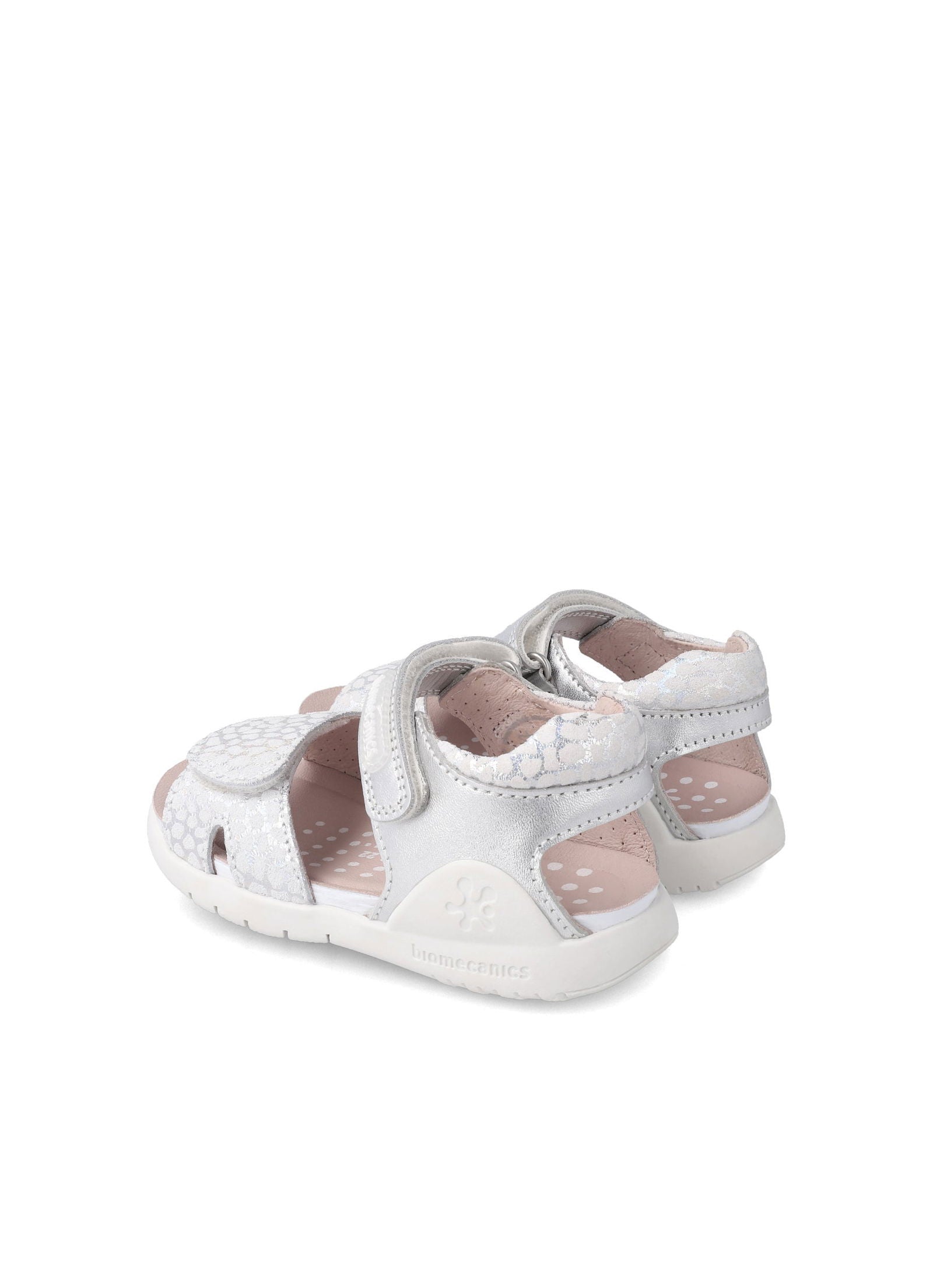 Biomecanics Sandały dziewczęce 222211-B kolor srebrny -  - #tag1# - #tag2# - #tag3# - #tag4#