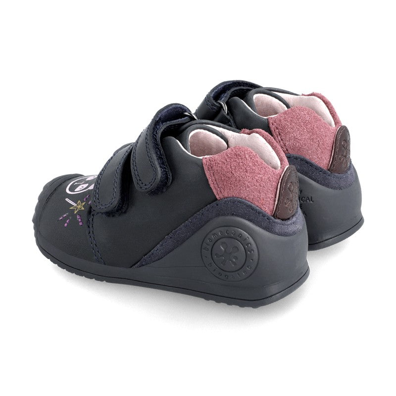 Biomecanics Sneakersy dziewczęce 211112-A granatowy -  - #tag1# - #tag2# - #tag3# - #tag4#