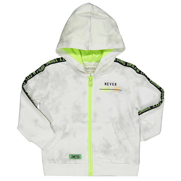 Birba Bluza z kapturem Baby Boy 46806-00 94Z kolor biały -  - #tag1# - #tag2# - #tag3# - #tag4#