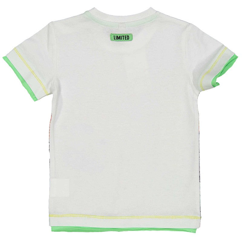 Birba Koszulka z krótkim rękawem Baby Boy 44065-00 15A kolor biały -  - #tag1# - #tag2# - #tag3# - #tag4#