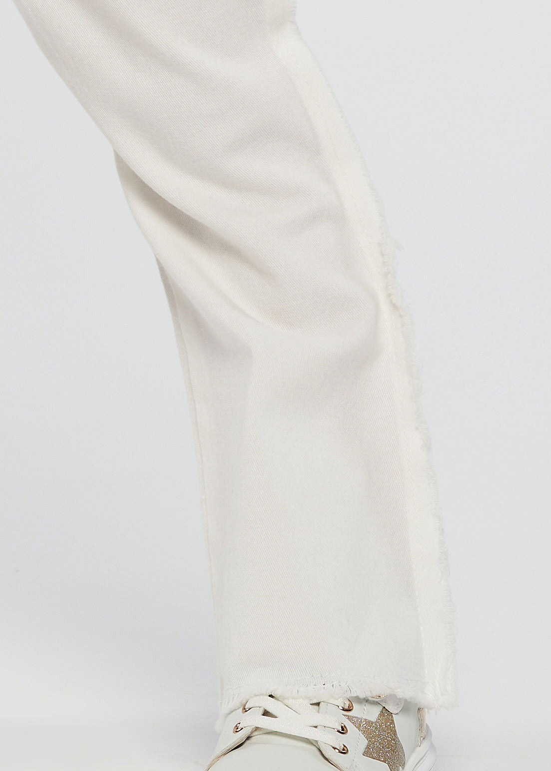 Birba&Trybeyound 62492-00-15A Spodnie dzwony kolor biały -  - #tag1# - #tag2# - #tag3# - #tag4#