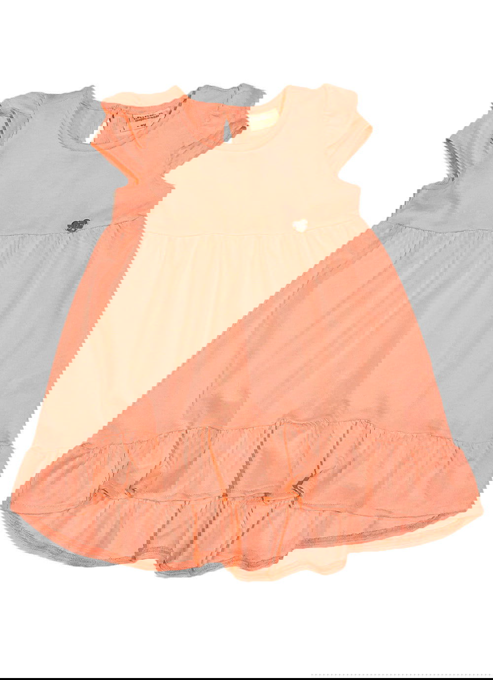 Birba&Trybeyound 65322-00-51B Sukienka bawełniana kolor łosoś -  - #tag1# - #tag2# - #tag3# - #tag4#