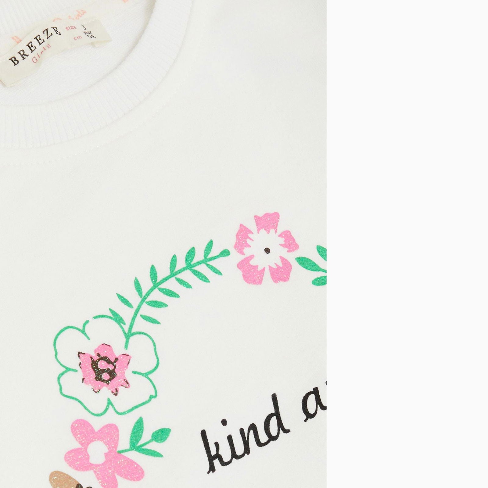 Bluza Happy dziewczęca krem Breeze 19228-10924 GKMOD -  - #tag1# - #tag2# - #tag3# - #tag4#