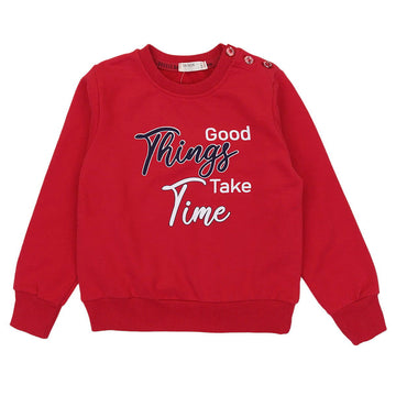 Bluza Time chłopak czerwony 18910-11223  GKMOC -  - #tag1# - #tag2# - #tag3# - #tag4#