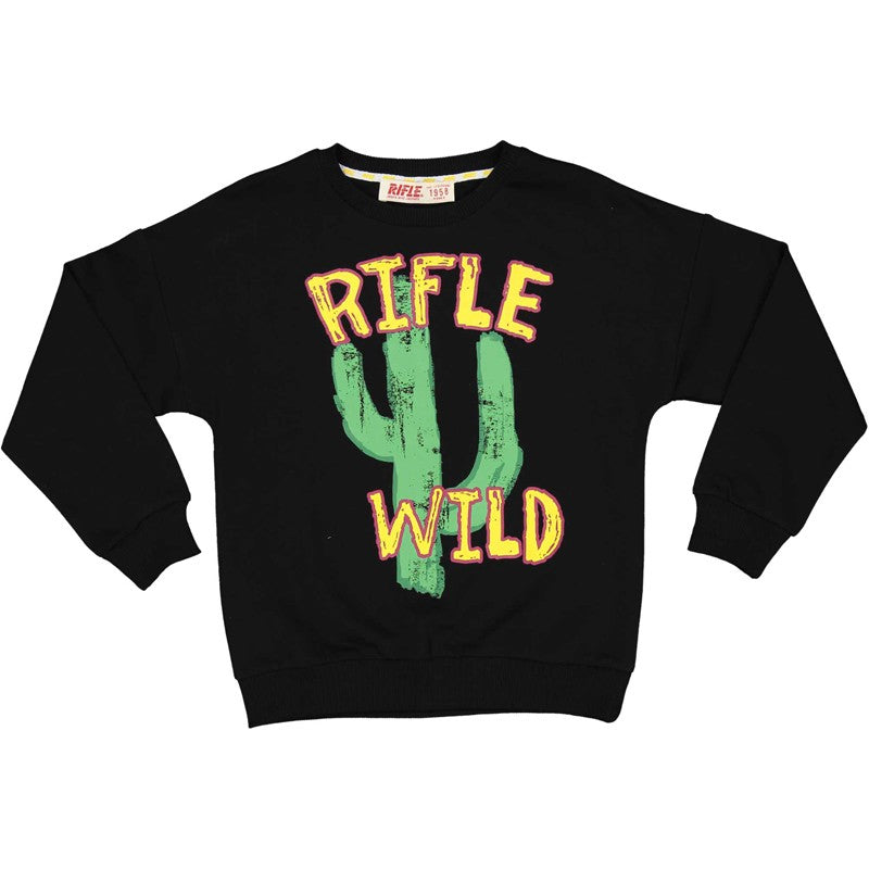 Bluza chłopięca RIFLE 26918-00 kolor czarny -  - #tag1# - #tag2# - #tag3# - #tag4#