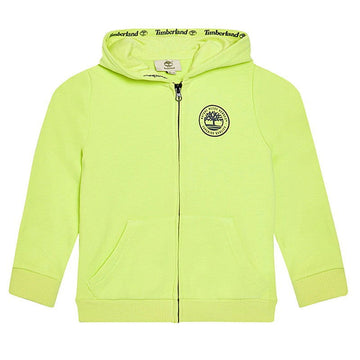 Bluza dresowa z kapturem chłopięca TIMBERLAND T25S17-60B żółta -  - #tag1# - #tag2# - #tag3# - #tag4#