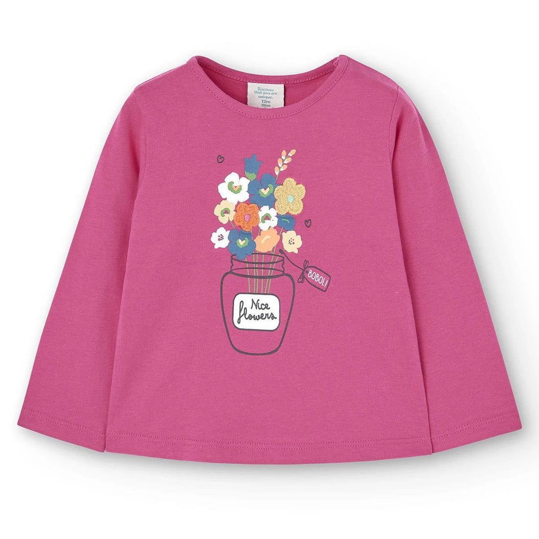 Bluzka Boboli 227012-3828 kolor truskawka -  - #tag1# - #tag2# - #tag3# - #tag4#