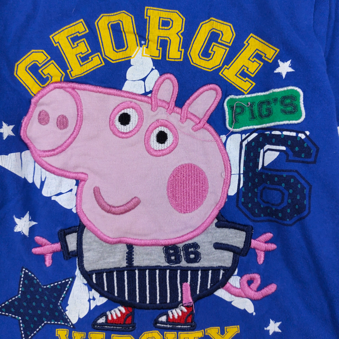 Bluzka bawełniana chłopięca używana Peapa Pig kod 30 -  - #tag1# - #tag2# - #tag3# - #tag4#