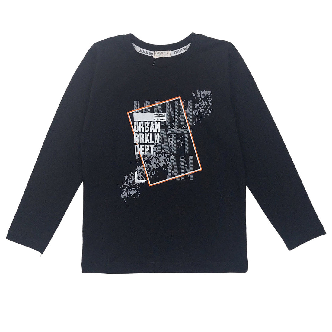 Bluzka chłopak czarny 19067-11223  GKMOC -  - #tag1# - #tag2# - #tag3# - #tag4#