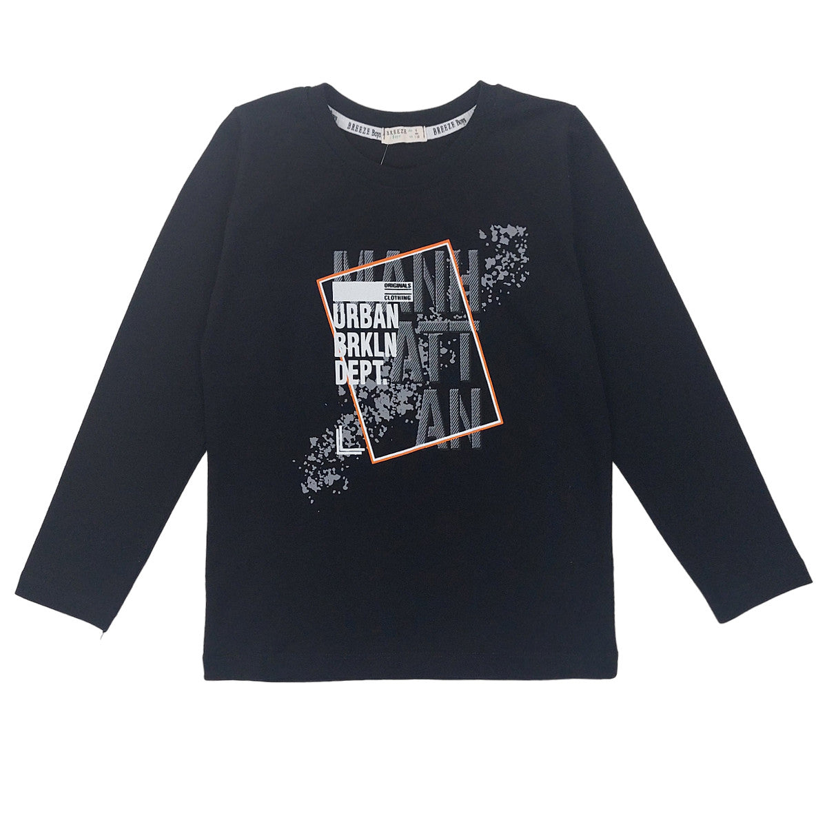 Bluzka chłopak czarny 19067-11223  GKMOC -  - #tag1# - #tag2# - #tag3# - #tag4#