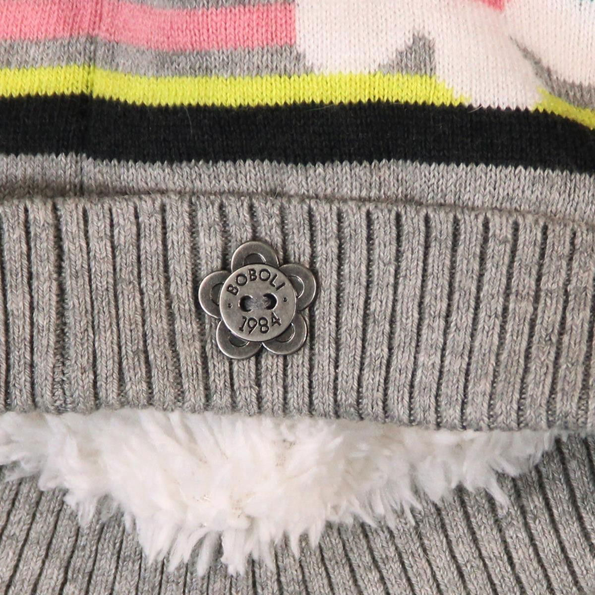 Boboli 204130_8034 czapka kolor popiel -  - #tag1# - #tag2# - #tag3# - #tag4#