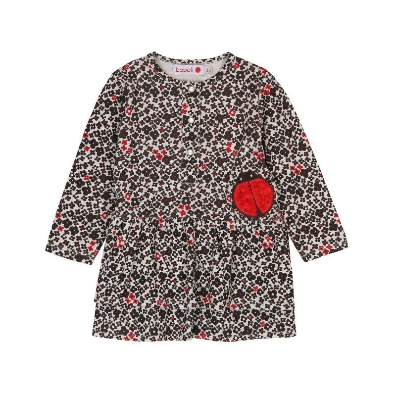 Boboli 216076-9905 sukienka dla dziewczynki kolor czerwony -  - #tag1# - #tag2# - #tag3# - #tag4#