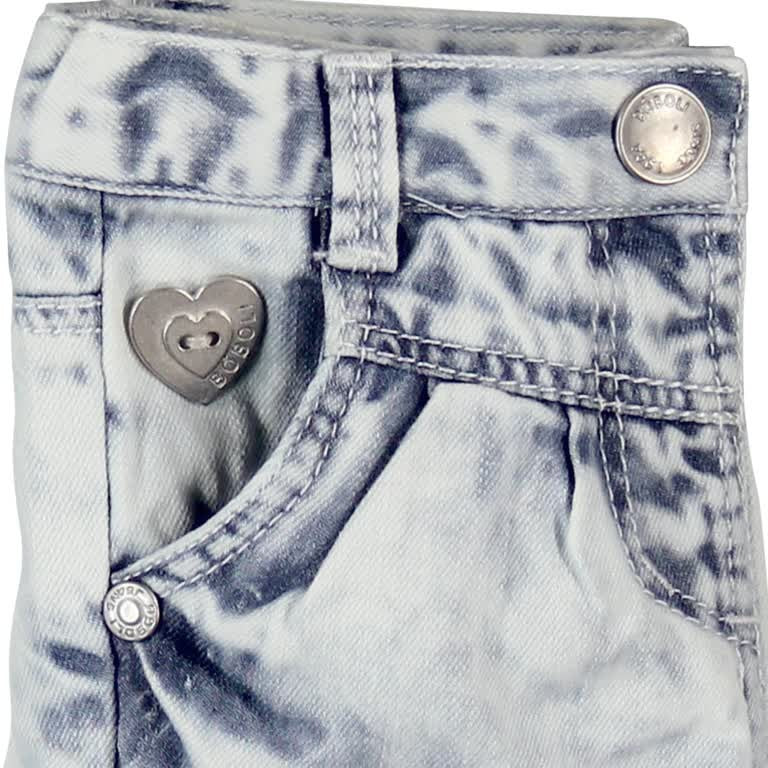 Boboli 223052-BLEACH szorty kolor jasny niebieski -  - #tag1# - #tag2# - #tag3# - #tag4#