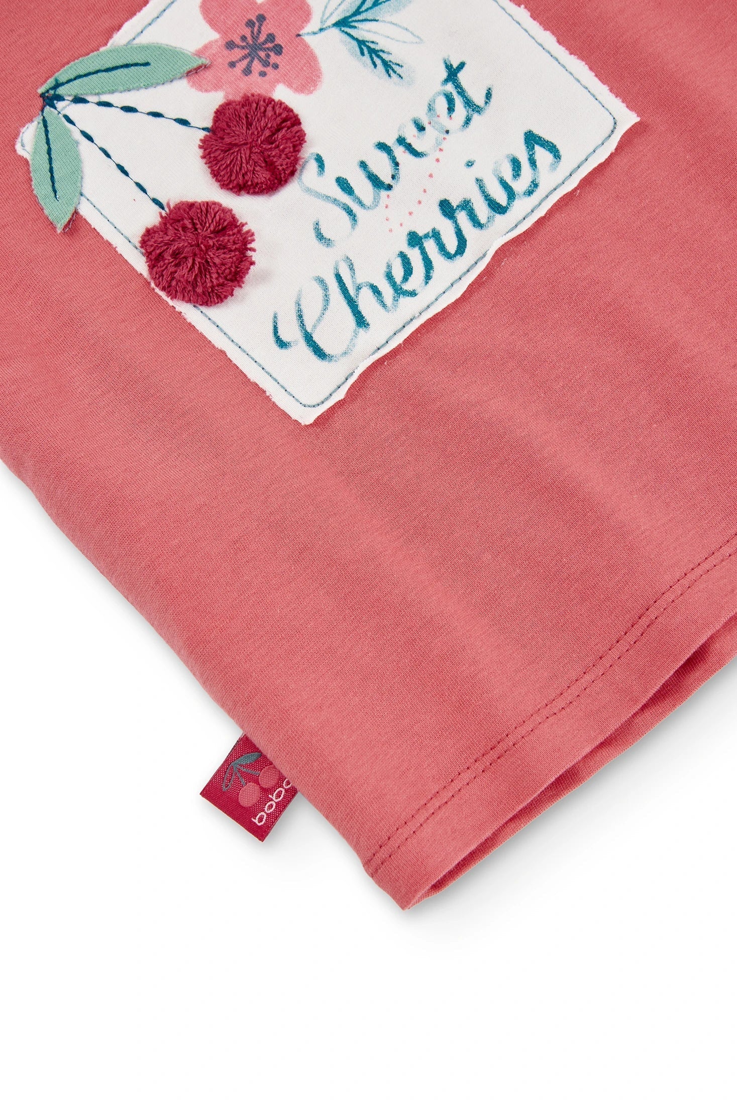 Boboli 226011-3809 Bluzka dziewczynka kolor róża -  - #tag1# - #tag2# - #tag3# - #tag4#