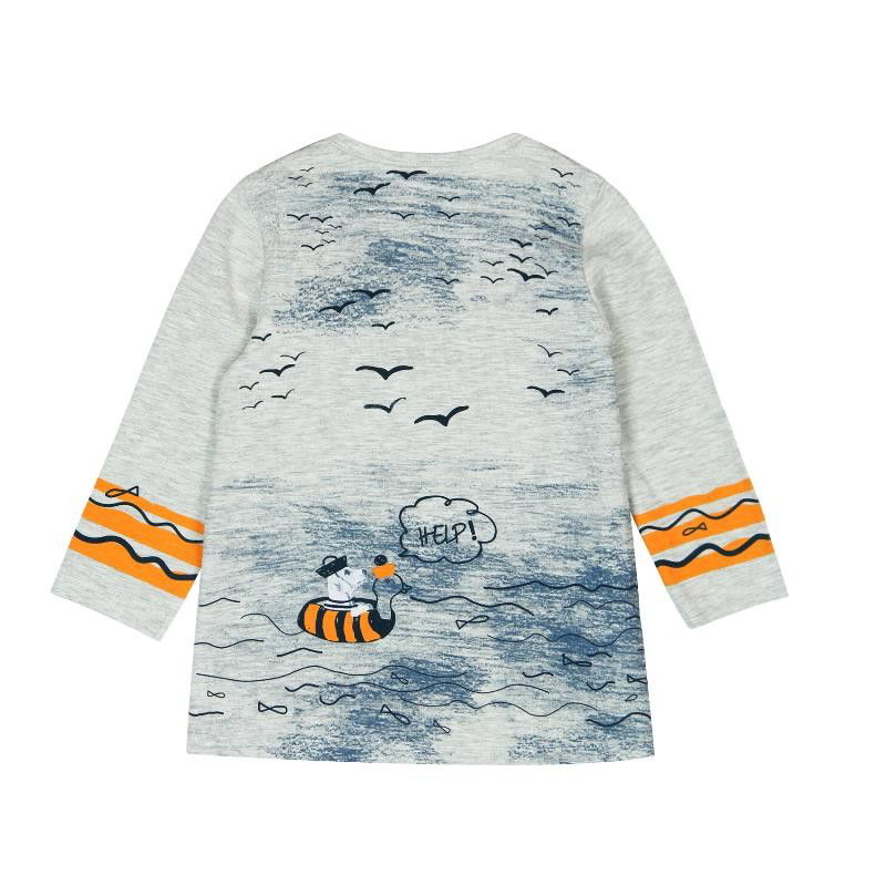 Boboli 226099-7299 sukienka dla dziewczynki kolor szary -  - #tag1# - #tag2# - #tag3# - #tag4#