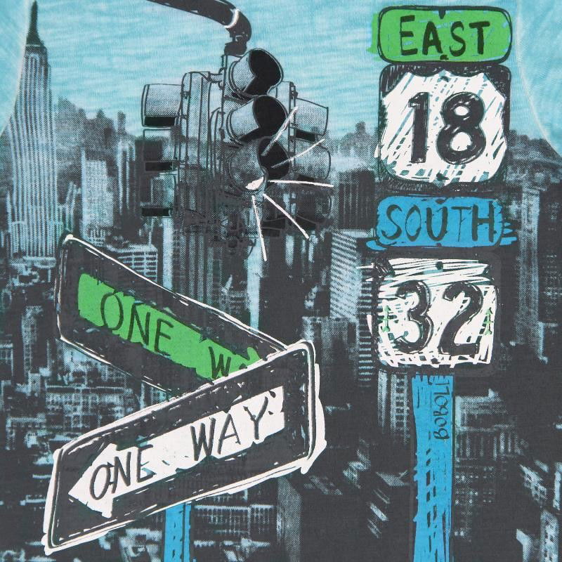 Boboli 306032-2422 koszulka dla małego chłopca kolor lód -  - #tag1# - #tag2# - #tag3# - #tag4#