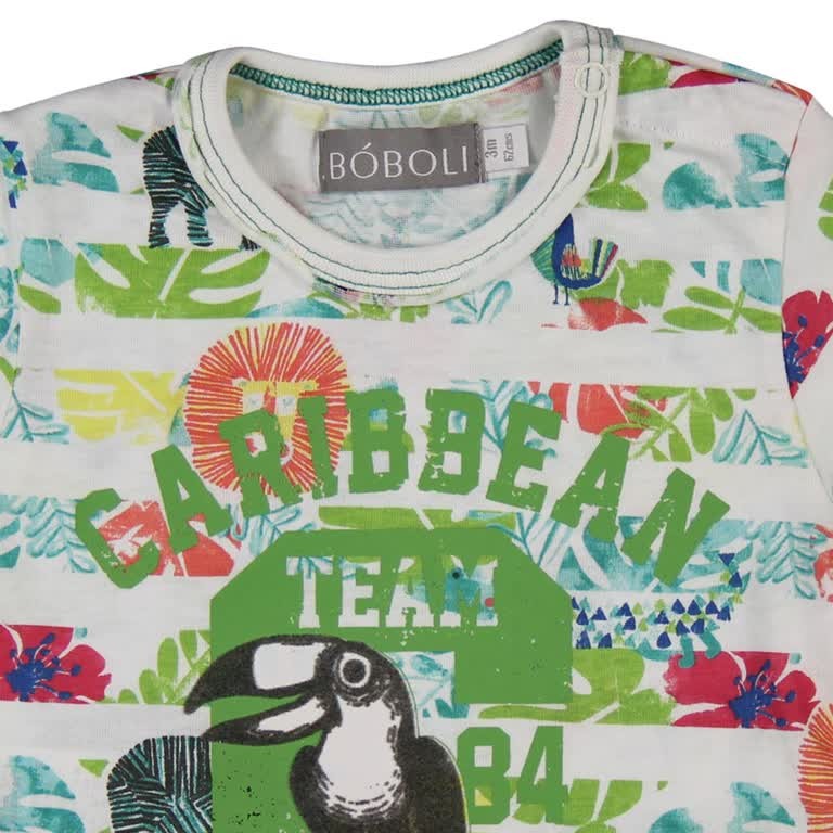 Boboli 343044-9482 T-shirt kolor KIWI -  - #tag1# - #tag2# - #tag3# - #tag4#