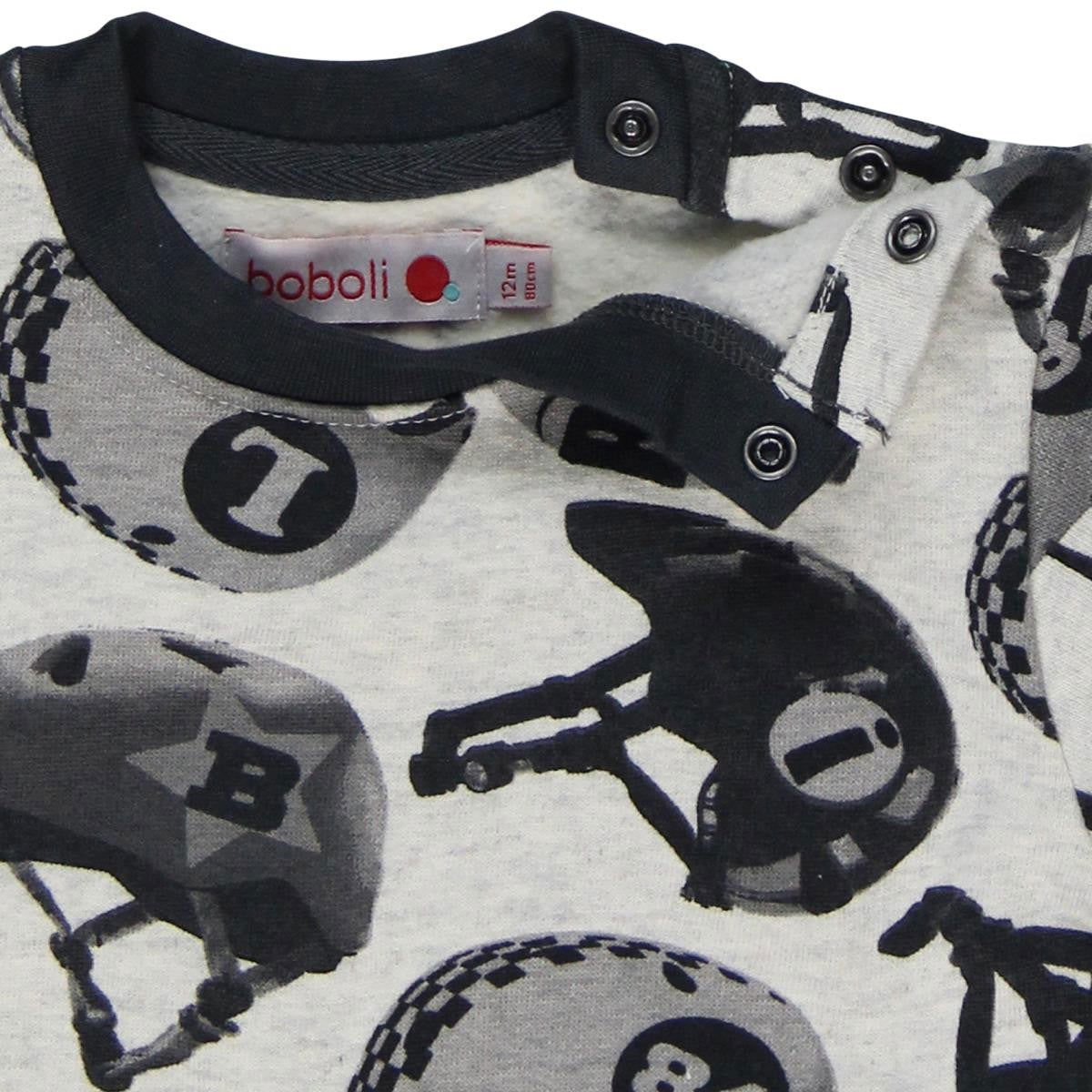 Boboli 344056_9625 bluza kolor szary -  - #tag1# - #tag2# - #tag3# - #tag4#