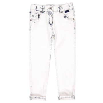 Boboli 403197-BLEACH Spodnie kolor BIAŁY -  - #tag1# - #tag2# - #tag3# - #tag4#