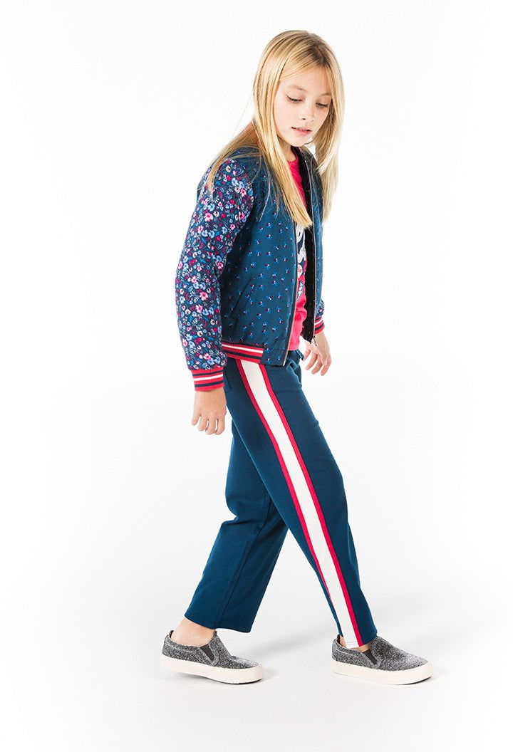 Boboli 406213-9911 kurtka bomber dla dziewczynki kolor granat -  - #tag1# - #tag2# - #tag3# - #tag4#