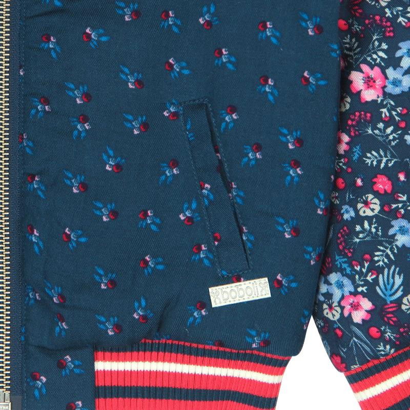 Boboli 406213-9911 kurtka bomber dla dziewczynki kolor granat -  - #tag1# - #tag2# - #tag3# - #tag4#