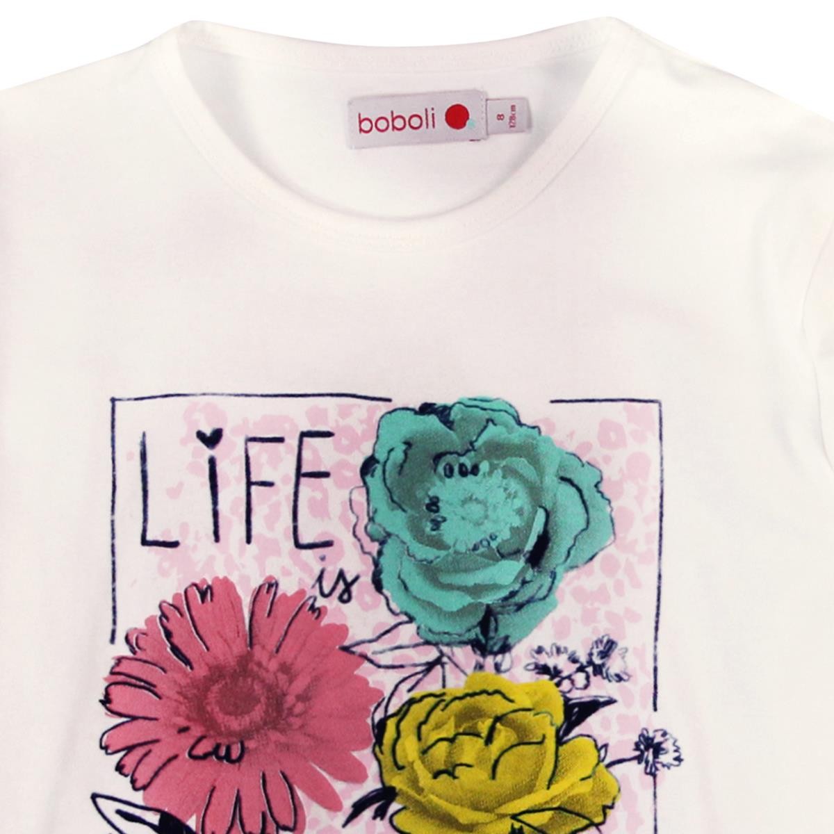 Boboli 424156_1111 bluzka kolor krem -  - #tag1# - #tag2# - #tag3# - #tag4#