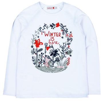 Boboli 434056_1100 bluzka kolor biały -  - #tag1# - #tag2# - #tag3# - #tag4#