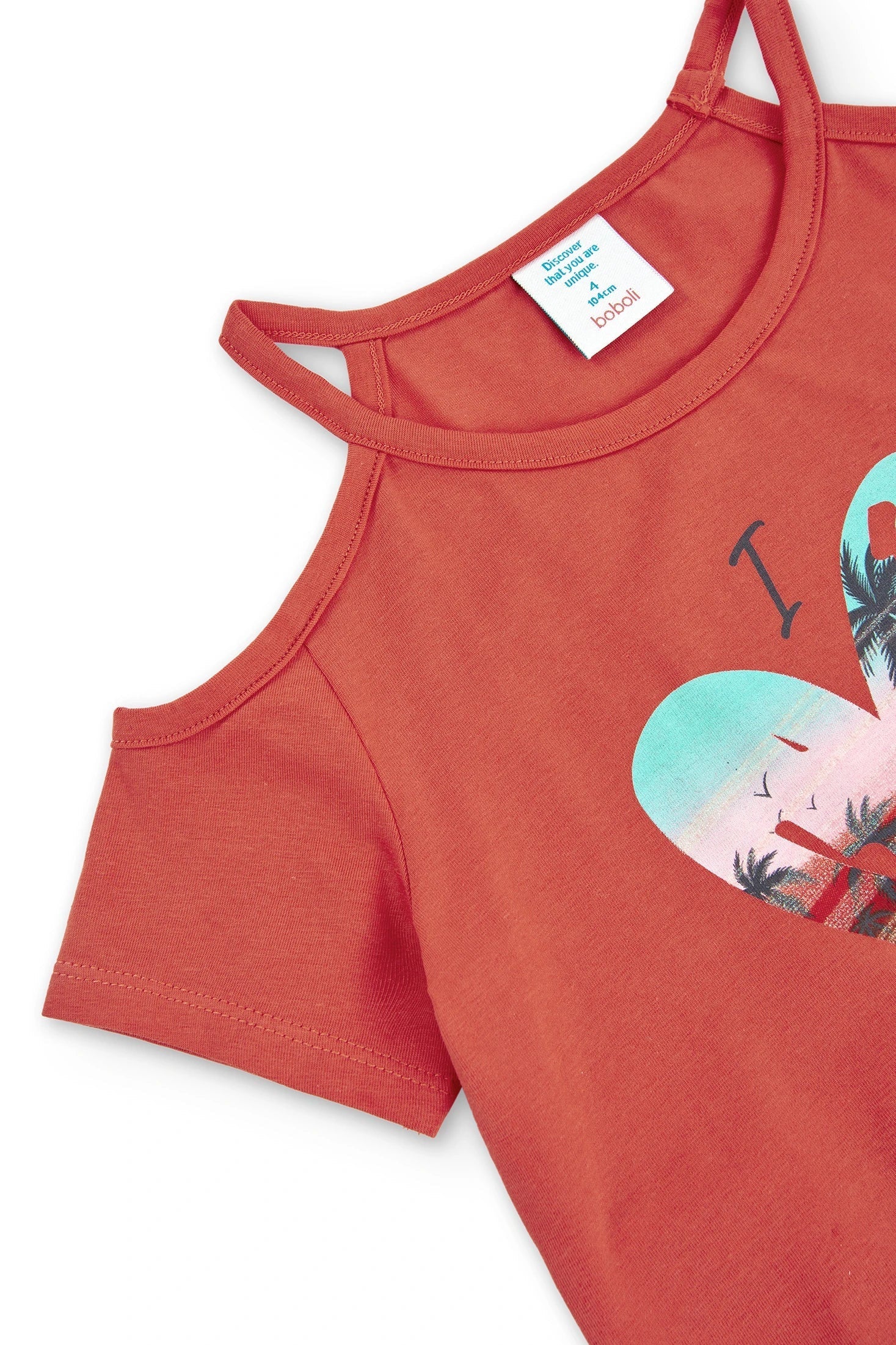 Boboli 436014-3792 Bluzka dziewczynka kolor karmin -  - #tag1# - #tag2# - #tag3# - #tag4#