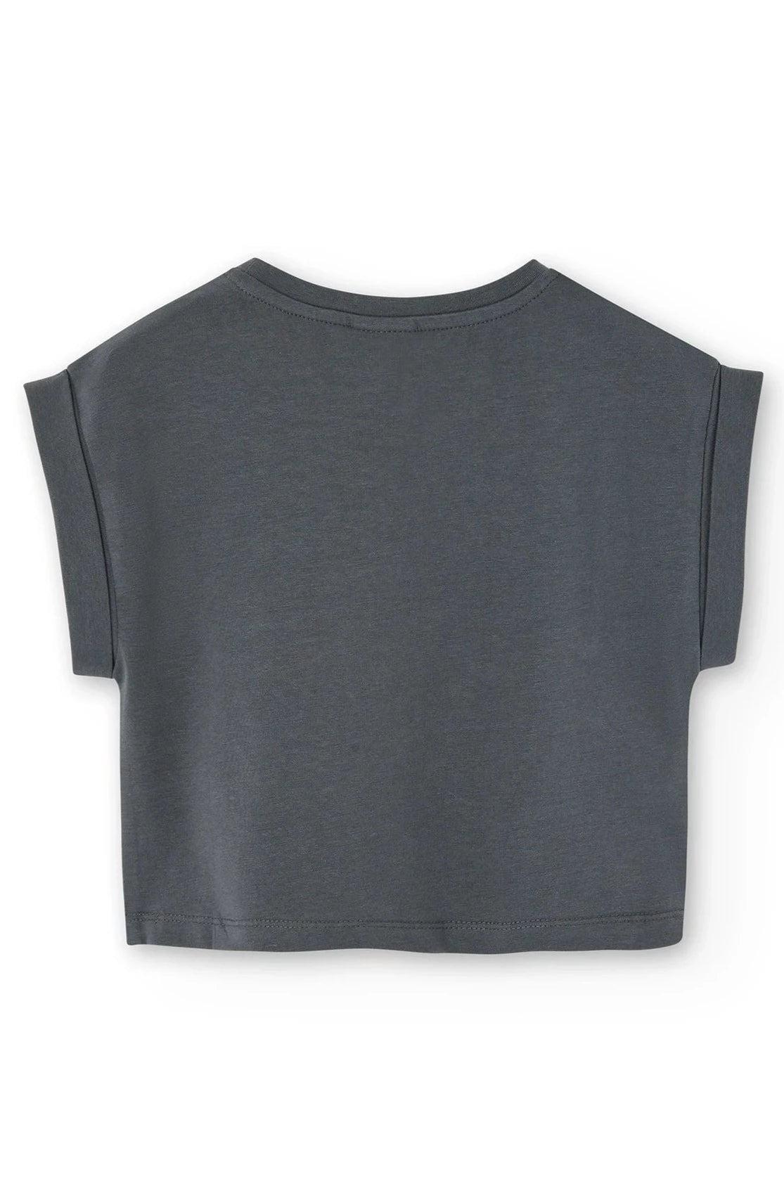 Boboli 436058-8131 Bluzka dziewczynka kolor grafit -  - #tag1# - #tag2# - #tag3# - #tag4#