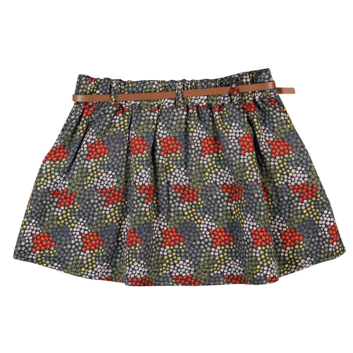 Boboli 444068_9524 spódnica z paskiem kolor granat -  - #tag1# - #tag2# - #tag3# - #tag4#