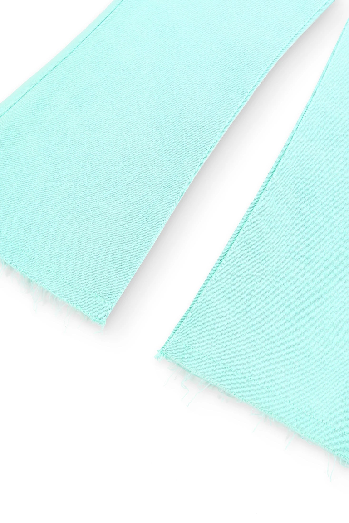 Boboli 446048-4451 Spodnie dzwony dziewczynka kolor jezioro -  - #tag1# - #tag2# - #tag3# - #tag4#