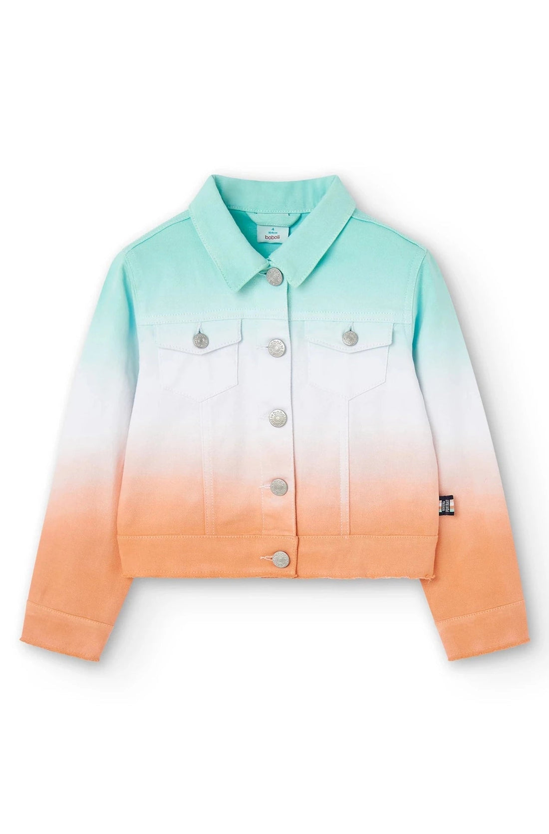 Boboli 446183-5130 Kurtka dziewczynka kolor brzoskwinia -  - #tag1# - #tag2# - #tag3# - #tag4#