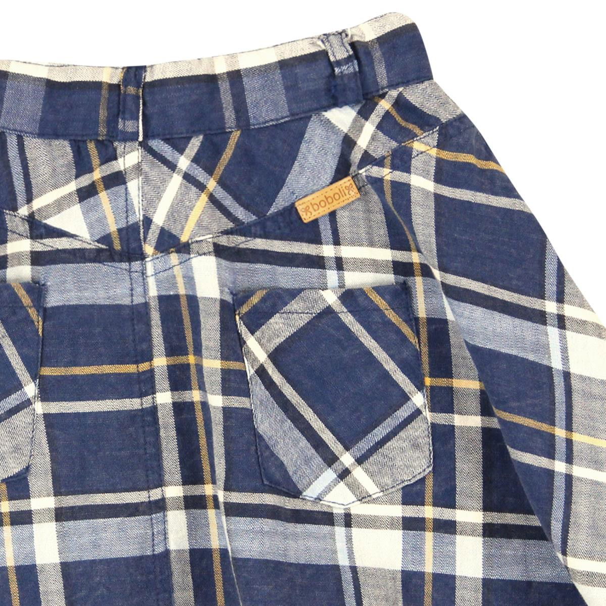 Boboli 454148-9561 spódnica krata kolor granat -  - #tag1# - #tag2# - #tag3# - #tag4#