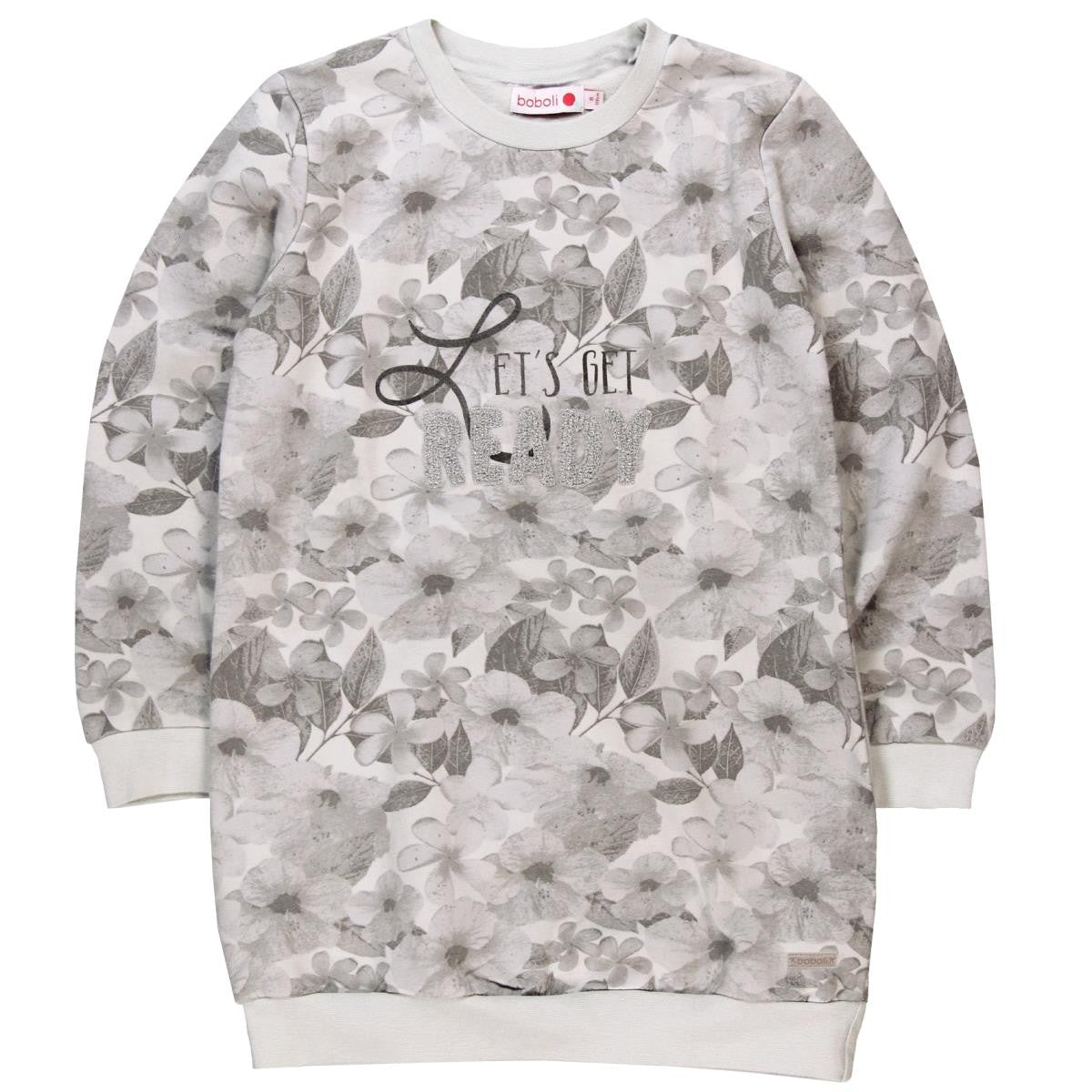 Boboli 464059_8057 sukienka kolor szary -  - #tag1# - #tag2# - #tag3# - #tag4#