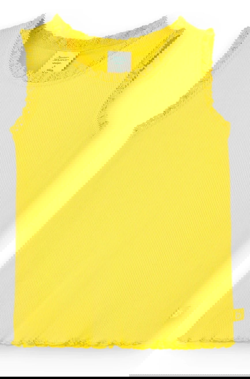 Boboli 496010-1180 Bluzka dziewczynka kolor żółty -  - #tag1# - #tag2# - #tag3# - #tag4#