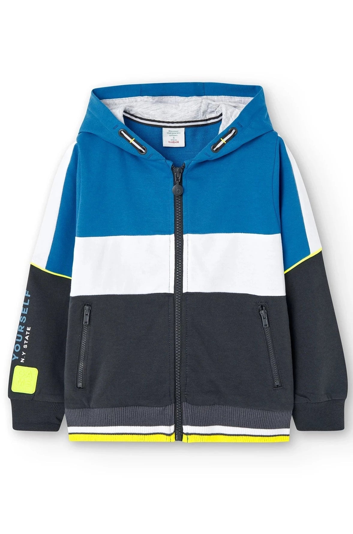 Boboli 506292-2548 Bluza chłopiec kolor arktyczny -  - #tag1# - #tag2# - #tag3# - #tag4#