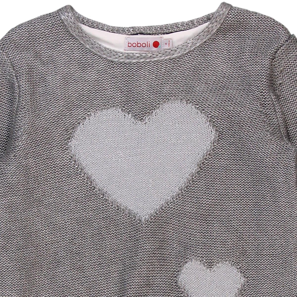 Boboli 724373_8034 sukienka kolor szary -  - #tag1# - #tag2# - #tag3# - #tag4#